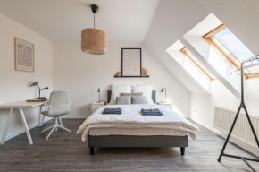 Modernes Apartment am Campus - Parken - Smart-TV - Kaffeevollautomat
